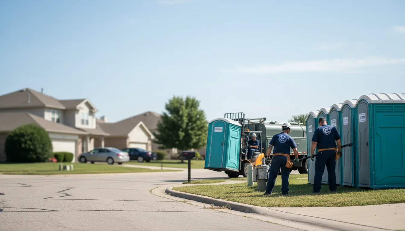 Porta Potty Rental in Campbell, OH near me